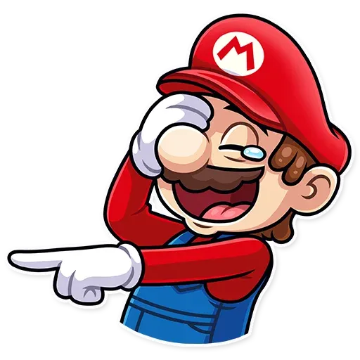 It's-a Me, Mario- Sticker