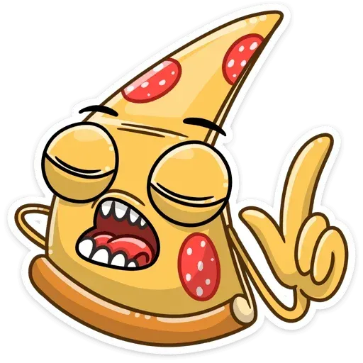 Pizza & Sushi - Sticker 8
