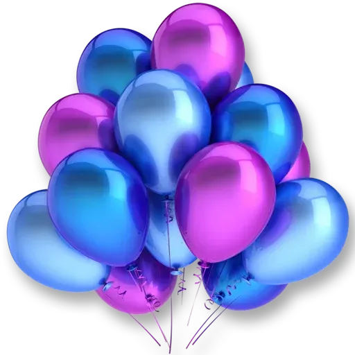 Balloons Sticker pack - Stickers Cloud