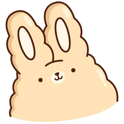 Suppy Rabbit- Sticker