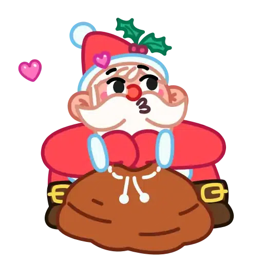 Jolly Santa - Sticker 2