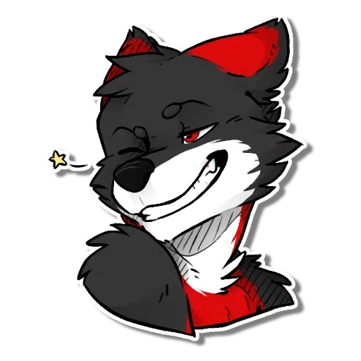 Fire wolf part 1 - Sticker 6