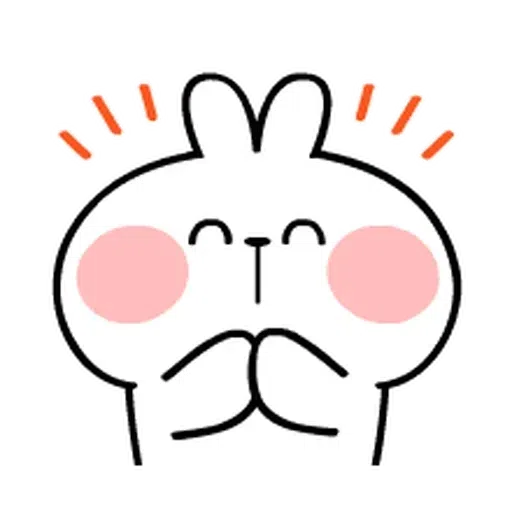 Rabbit Howing - Sticker 2