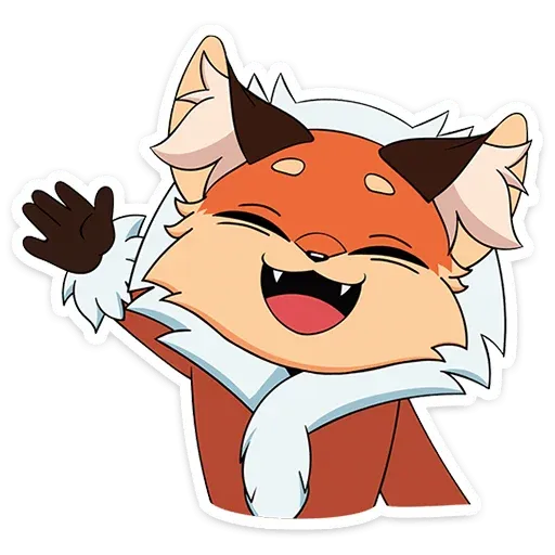 Alice the foxy- Sticker