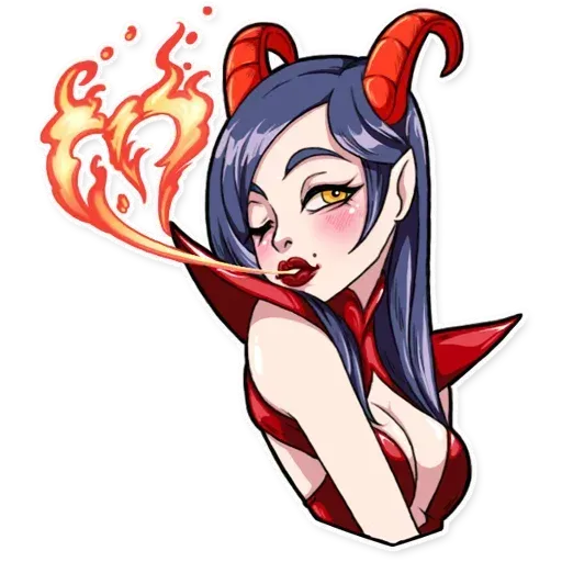 Miss Devil - Sticker 2