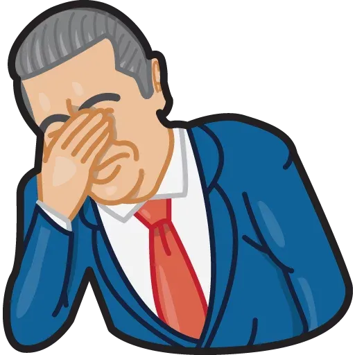 Facepalm- Sticker