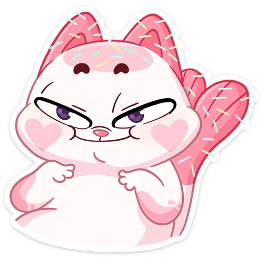 Mew-nyam 1 - Sticker 4