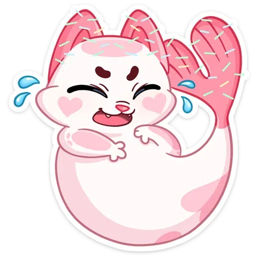 Mew-nyam 1 - Sticker 8