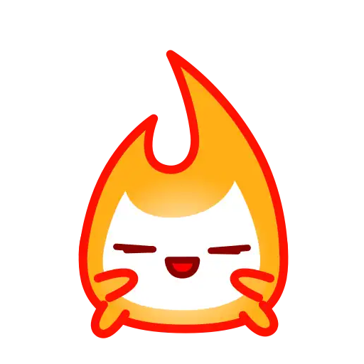 Flame- Sticker
