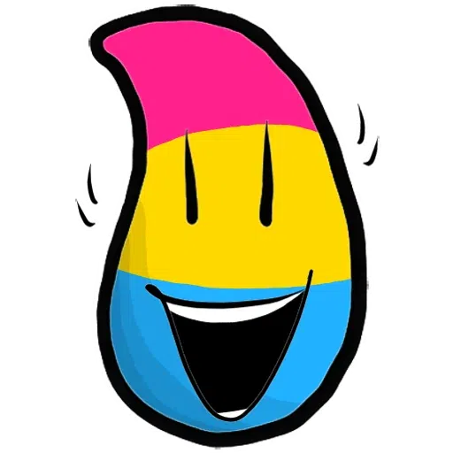 Pan Bean - LGBT- Sticker