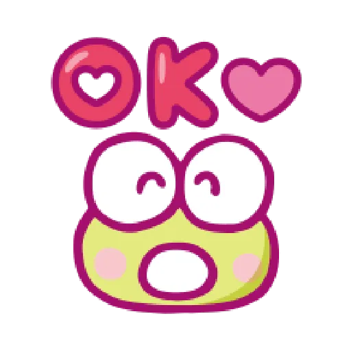 KEROKEROKEROPPI Emoji (Love) - 2 - Sticker 2