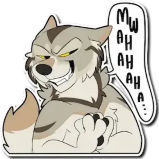 Major Wolf - Sticker 8