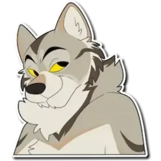 Major Wolf - Sticker 5