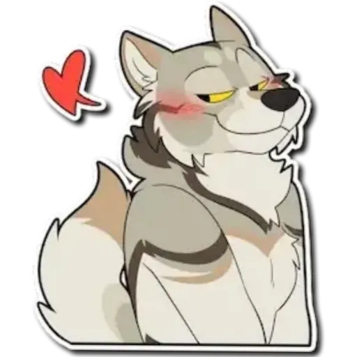 Major Wolf - Sticker 3