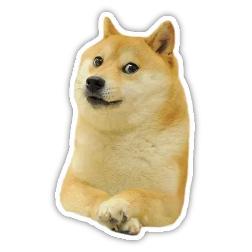 Doge- Sticker