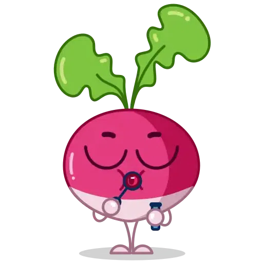 Radical Radish - Sticker 3