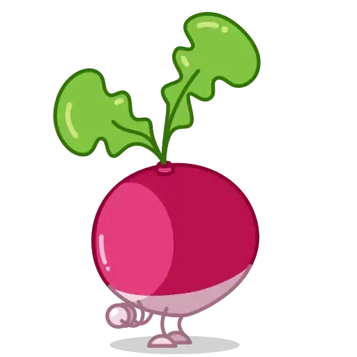 Radical Radish - Sticker 6