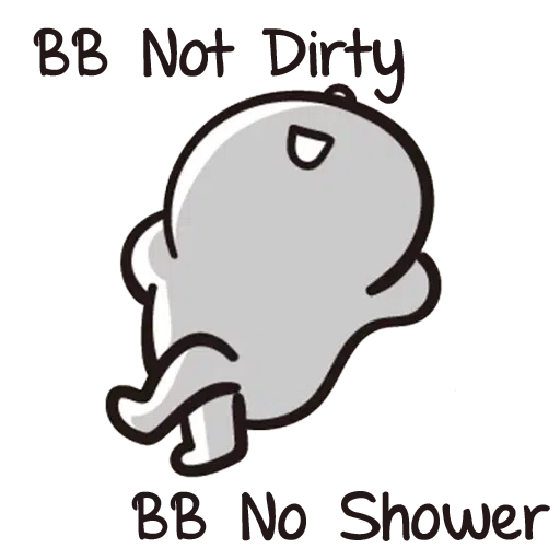 Bb never tell - Sticker 2