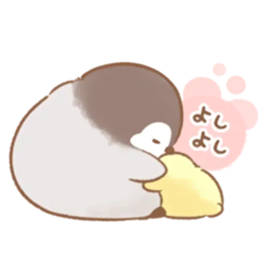 Soft and cute chick 22 - Sticker