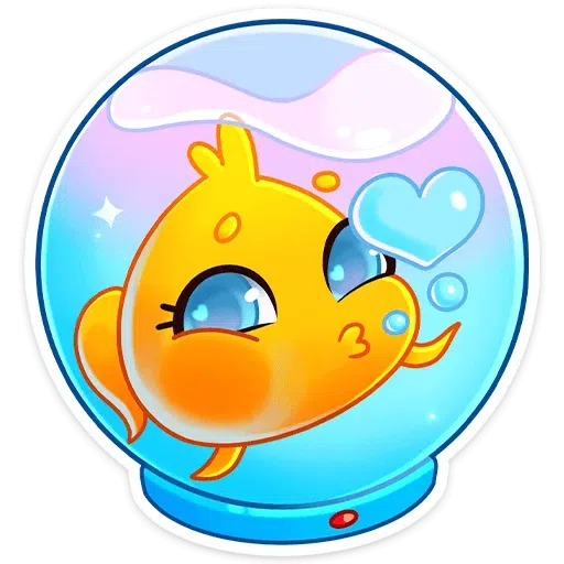 Рыбка - Sticker 4
