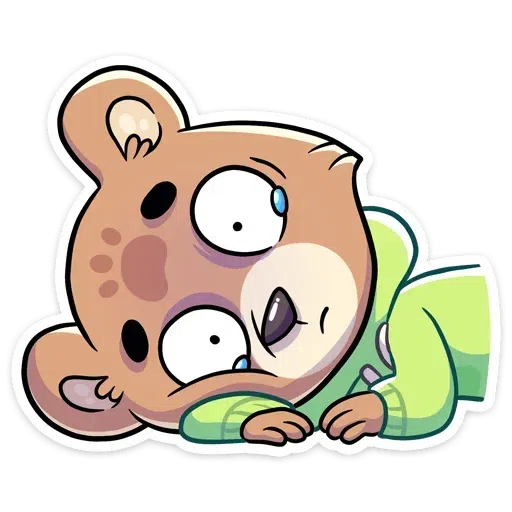 Cute Bear - Sticker 7