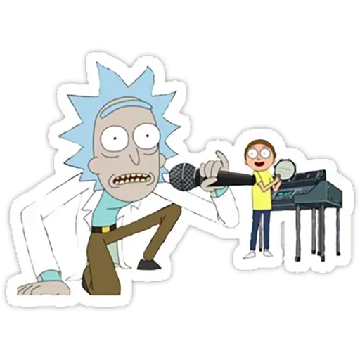 Rick & Morty IV - Sticker 8