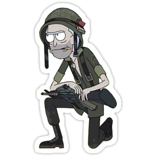 Rick & Morty 3 - Sticker 2