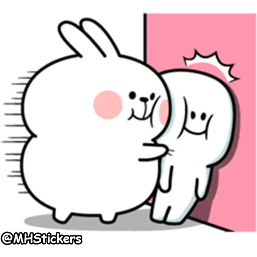 plump rabbit - Sticker 3