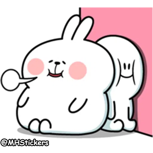 plump rabbit - Sticker 5