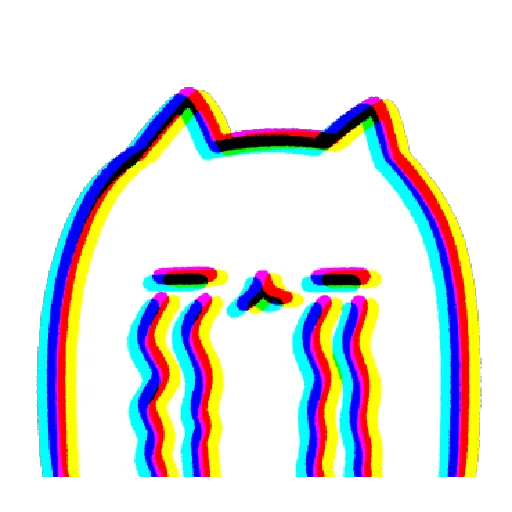 Bit Cat - Sticker